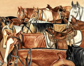 Western, Equine Art - Trail Horses